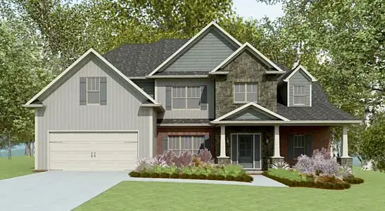 New construction Single-Family house Maryville, TN 37803 plan The Augusta - image