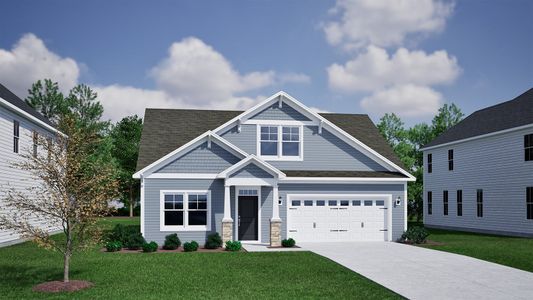 New construction Single-Family house 494 Heart Pine Ave, Wilmington, NC 28411 plan Fullerton - image