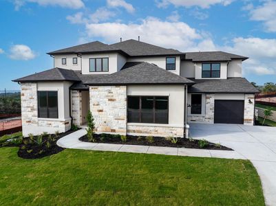 New construction Single-Family house 18925 Ascending Trl, Jonestown, TX 78645 Brookdale II- photo 0