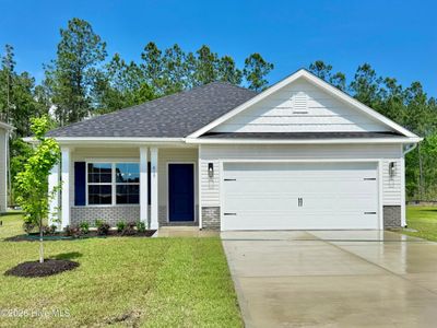 New construction Single-Family house 819 Hidden Bridge Dr, Jacksonville, NC 28546 plan 1727 - image