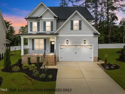 New construction Single-Family house 2620 Silver Gate Ct, Wake Forest, NC 27587 - image