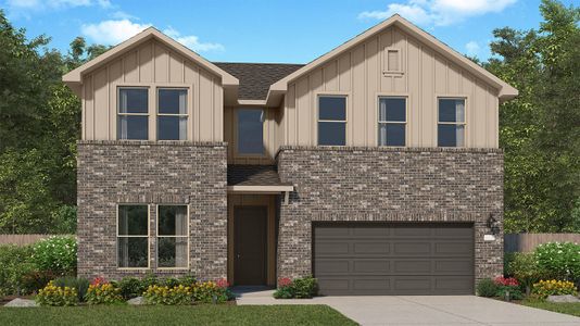 New construction Single-Family house 14235 Moonflower Dr, Splendora, TX 77372 plan Miller - image