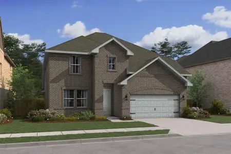 New construction Single-Family house 1000 Birkdale Dr, Justin, TX 76247 plan Omaha - image
