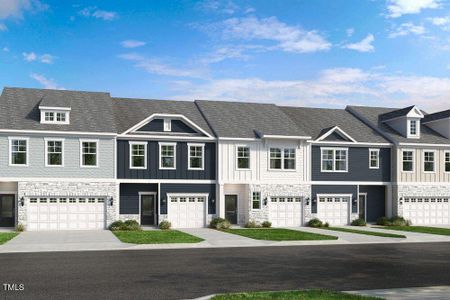 New construction Townhouse house 8742 Wardle Ct, Wake Forest, NC 27587 plan Sage - image