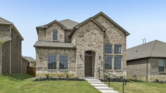 New construction Single-Family house 2613 Mexia Ln, Celina, TX 75009 plan Meridian - image