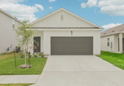 New construction Single-Family house 105 Dirty Harry Dr, Jarrell, TX 76537 plan Athena - image