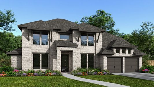New construction Single-Family house 113 Civita Rd, Liberty Hill, TX 78642 plan 3917W - image