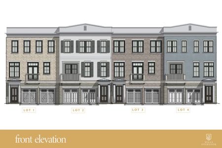New construction Townhouse house 531 S Main St, Alpharetta, GA 30009 plan Plan 1 - image