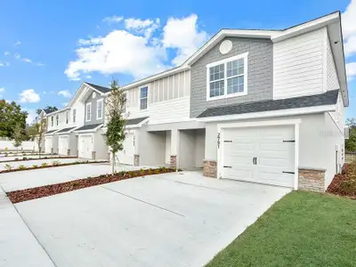 New construction Townhouse house 2801 Idyll Lakes Cir, Plant City, FL 33566 plan Magnolia - image