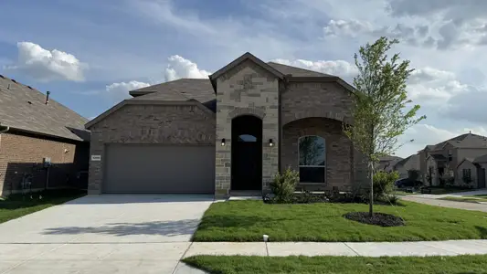 New construction Single-Family house 122 Plover Pl, Rhome, TX 76078 plan SANTA FE - image