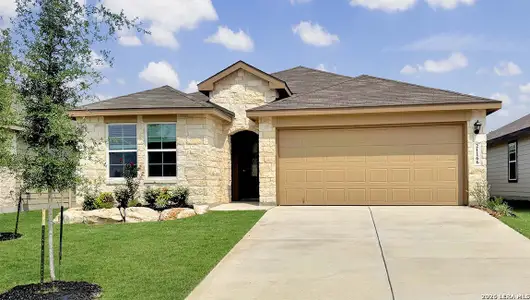 New construction Single-Family house 21166 Boulder Flts, San Antonio, TX 78266 plan The Gaven - image