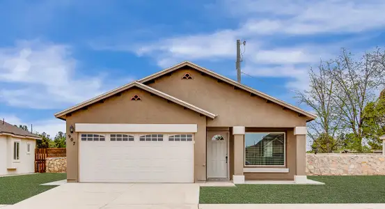 New construction Single-Family house El Paso, TX 79927 plan Morgan 34NMSSC - image