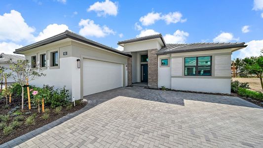 New construction Single-Family house 9513 Saint Germain Dr, Palm Beach Gardens, FL 33412 plan Riley - image