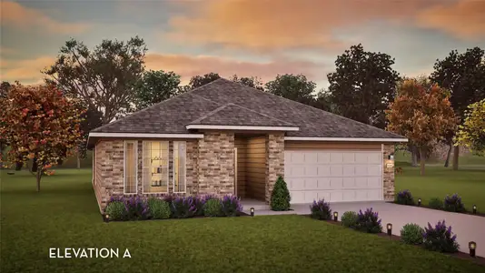 New construction Single-Family house 608 Canadian Trl, Dayton, TX 77535 plan Creede - image
