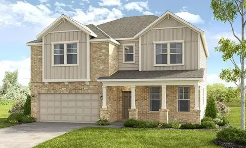 New construction Single-Family house 1683 Caldwell Bend Ln, Dacula, GA 30019 plan Trenton - image