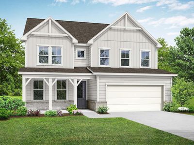 New construction Single-Family house 330 Grand Wehunt Dr, Hoschton, GA 30548 plan The Willow B at Wehunt Meadows - image