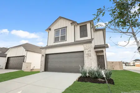 New construction Single-Family house 4939 Blue Rnch, San Antonio, TX 78222 plan The Sequoia - image