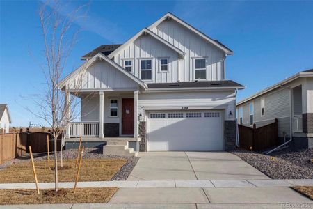 New construction Single-Family house 3388 Boral Owl Drive, Brighton, CO 80601 2583- photo 0