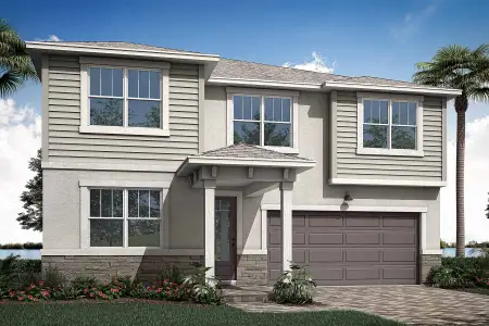 New construction Townhouse house 14366 Sw Skye Dr, Port St. Lucie, FL 34987 Shenandoah- photo 0