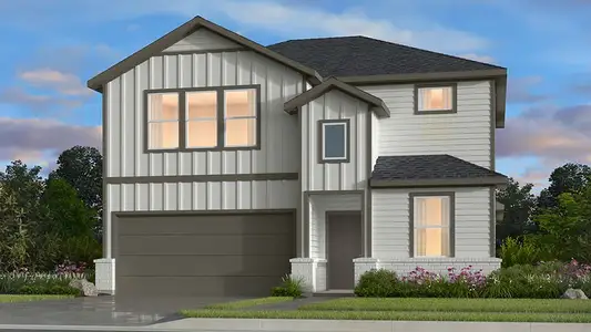 New construction Single-Family house 15052 Hierba Mora Dr, Fort Worth, TX 76052 plan Verbena - image