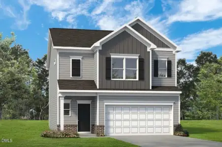 New construction Single-Family house 561 Trove Ln, Vass, NC 28394 plan The Braselton II - image
