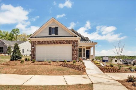 New construction Single-Family house 5763 Grapewood Street, Hoschton, GA 30548 Taft Street- photo 0