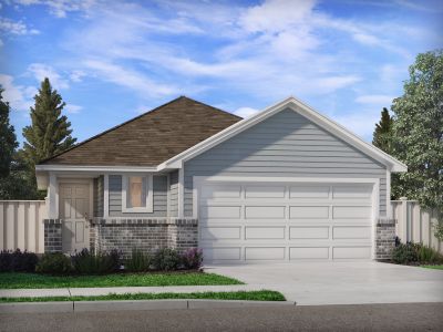 New construction Single-Family house 141 Woodbrook Dr, Georgetown, TX 78626 plan The Cascade (330) - image