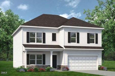 New construction Single-Family house 218 Smith Farms Dr, Lillington, NC 27546 - image