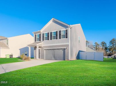 New construction Single-Family house 956 Rift Valley Dr, Zebulon, NC 27597 plan Voyager - image