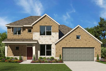New construction Single-Family house 325 Flowering Senna Dr, Buda, TX 78610 plan The Stagecoach - image