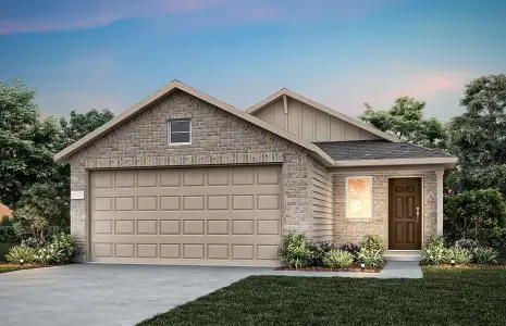 New construction Single-Family house 1219 Bray Dr, Princeton, TX 75407 plan Barton - image