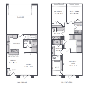 New construction Townhouse house 3800 Crested Eagle Wy, Arlington, TX 76005 null- photo 1 1