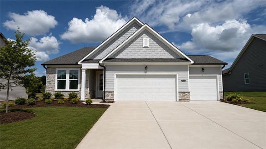 New construction Single-Family house 521 Grand Wehunt, Hoschton, GA 30548 plan The Glenwood C at Wehunt Meadows - image