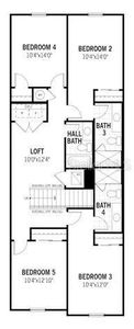 Second Floor Floorplan