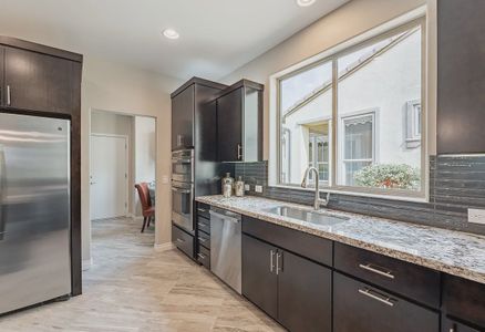 New construction Single-Family house 631 E Peach Tree St, Queen Creek, AZ 85140 Cannes Elevation B- photo 8 8