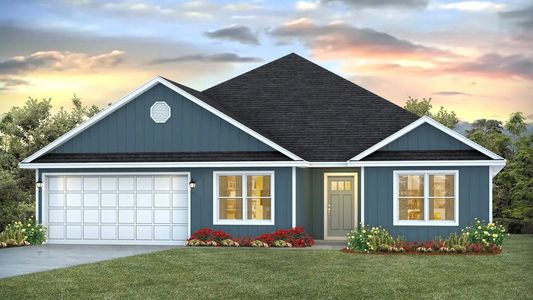 New construction Single-Family house 72 Argonne Dr, Crawfordville, FL 32327 plan Sawyer - image