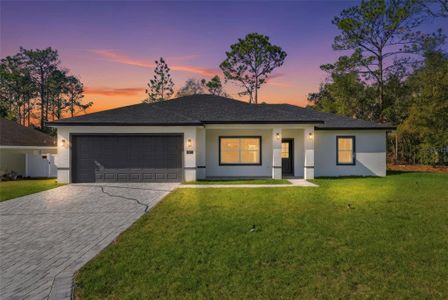 New construction Single-Family house 2275 W Linden Dr, Citrus Springs, FL 34434 - image