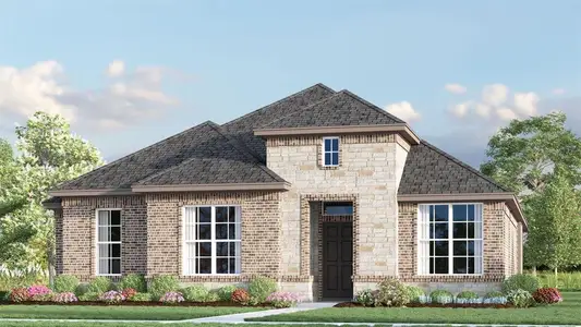 New construction Single-Family house 2833 Redden Ln, Midlothian, TX 76065 plan Concept 2129 - image