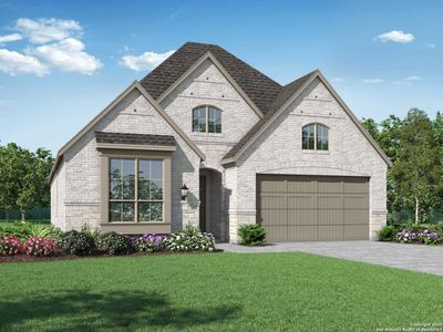 New construction Single-Family house 1647 Houghton Park, Bulverde, TX 78163 Dorchester Plan- photo 0