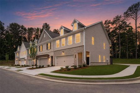 New construction Townhouse house 667 Sunstone Ln, Lawrenceville, GA 30043 - image