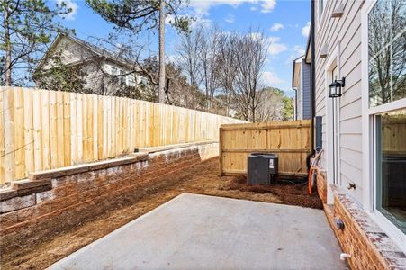 New construction Townhouse house 1016 Rose Dr, Marietta, GA 30060 The Washington G - Townhome- photo 106 106