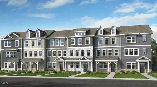 New construction Townhouse house 620 Macmillan Wy, Knightdale, NC 27545 - image