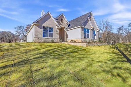 New construction Single-Family house 1053 Llano Wy, Poolville, TX 76487 plan The Longview - image