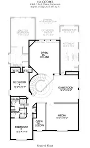 New construction Single-Family house 12453 Deer Trl, Frisco, TX 75035 plan Cooper - image