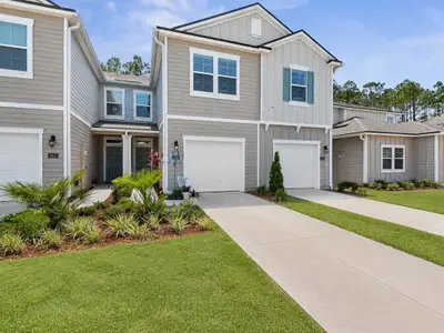 New construction Townhouse house 309 Redbud Rd, Palm Coast, FL 32137 - image