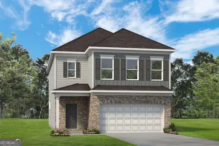 New construction Single-Family house 1441 Trellis Ct, Unit 7), Hampton, GA 30228 - image