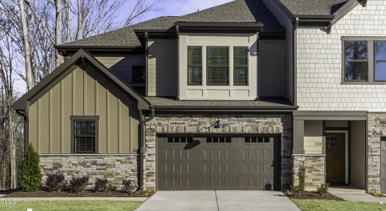 New construction Townhouse house 960 Double Helix Rd, Apex, NC 27523 null- photo 0