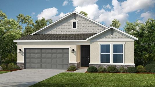 New construction Single-Family house 12813 Dockyard Trl, Palmetto, FL 34221 plan Carlsbad - image
