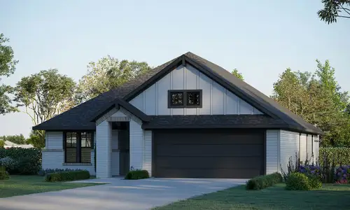 New construction Single-Family house 9504 Petrichor Blvd, Manor, TX 78653 plan Monroe 4120 - image
