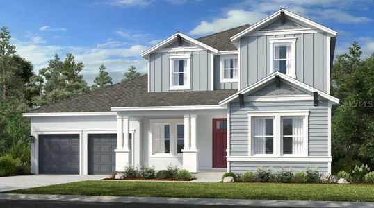 New construction Single-Family house 12904 Harvest Rain Ave, Winter Garden, FL 34787 Cumberland- photo 0